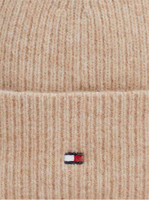 ESSENTIAL FLAG FUZZY BEANIE TOMMY HILFIGER | AW0AW16633/AEG